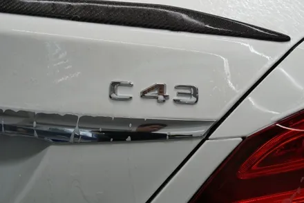 2017년 벤츠 C43AMG : 광택+유리막코팅으로 중고차를 새차로 만들었어요.노원 구리 / 노원, 도봉, 성북