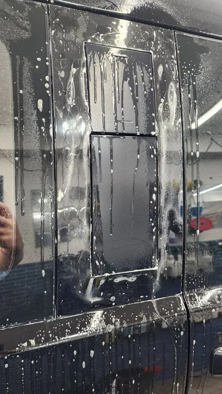 싼타페MX5 : 캘리그라피 블랙잉크 전체하이그로시기스방지 PPF시공기 성북 강북 노원 / 노원구 공릉동