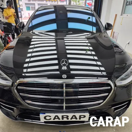 벤츠 s500 송풍구 비침 실내랩핑으로 해결하세요~!! / 중랑구 면목동