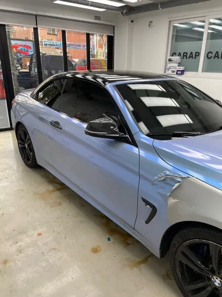 [장안동 랩핑] BMW 4시리즈 428i 에이버리 메탈릭 마그네틱 버스트 풀시공 / 중랑구 면목동