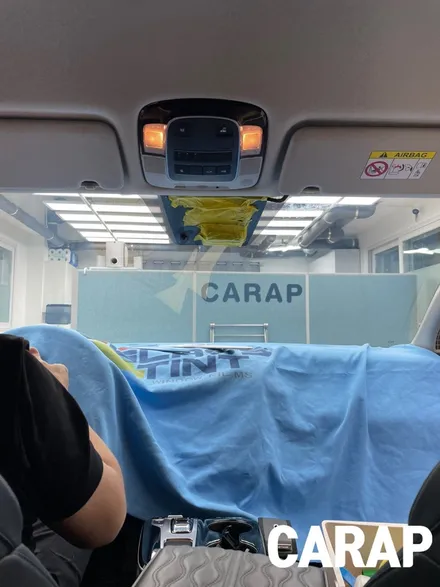 [중랑구 Carap] 시인성 끝판왕 세인트아모, 투싼 NQ5 시공 / 중랑구 면목동