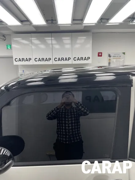 [중랑구 Carap] 레이 루프스킨(투톤랩핑) 시공했습니다~ / 중랑구 면목동