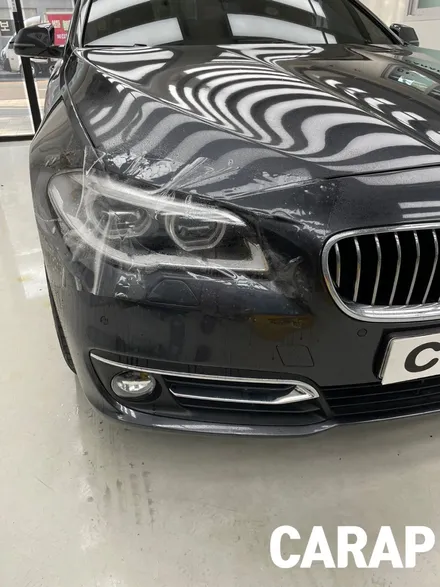 [중랑구 Carap] BMW 520D의 값비싼 헤드라이트를 보호해줄  PPF는 카랩에서 시공하세요~ / 중랑구 면목동