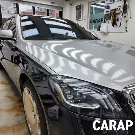 <용산 랩핑>벤츠 S650 마이바흐 듀오톤 투톤랩핑 카랩에서 시공해야 하는 이유~! / 중랑구 면목동