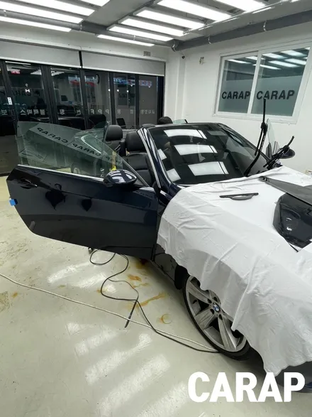 [중랑구 Carap] BMW 335i 컨버터블 썬팅 전체시공 / 중랑구 면목동