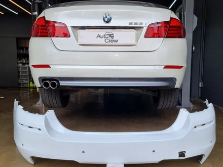 BMW 5시리즈 뒷범퍼 교체 튜닝 부분랩핑 / 경기 김포