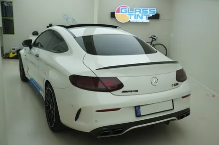 C63AMG쿠페 64색 업그레이드와 송풍구 엠비언트 패키지 작업했어요~! / 중랑, 동대문, 광진구, 성동구