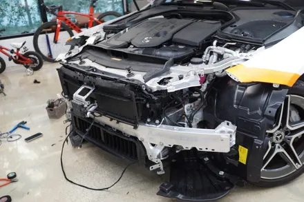 벤츠 23년식 CLS 300D 후기형 차량에 순정 멀티빔라이트 장착했어요! / 서울 중랑
