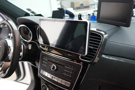 벤츠 W166 GLE 63AMG 모니터교체, 엠비언트, 핸들까지~ 실내 컨버전 튜닝 제안해 드립니다! / 중랑, 동대문, 광진구, 성동구