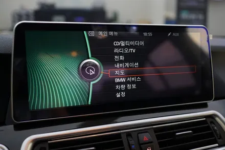 BMW F10 5시리즈 CIC 버전 12.3인치 안드로이드 올인원 장착하기! / 중랑, 동대문, 광진구, 성동구