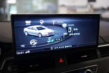 아우디 A4, 순정화면으론 아쉬웠다면 12.3인치 안드로이드모니터가 답입니다 / 서울 중랑