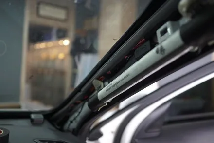 벤츠 GLA X156 쪼꼬만 모니터 떼내고 12인치 안드로이드 올인원 모니터 설치해 주기! / 중랑, 동대문, 광진구, 성동구