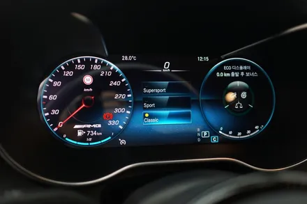 W205 C클래스 AMG 디지털콕핏 순정계기판 교체작업 해드렸어요! / 중랑, 동대문, 광진구, 성동구