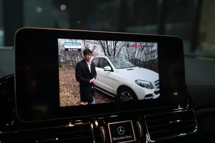 벤츠 GLS 8인치 모니터 떼고 12인치 안드로이드 올인원 장착해주기! / 중랑, 동대문, 광진구, 성동구