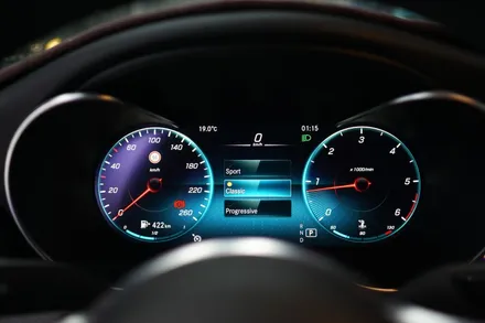 W205 19년식 C클래스 순정 디지털콕핏 계기판 교체작업! / 중랑, 동대문, 광진구, 성동구