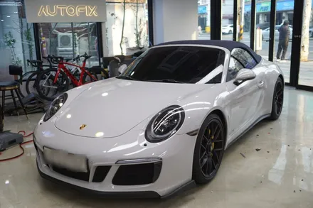 포르쉐 991MK2 911GTS카브리올레 어울리는 카오디오 튜닝하기!! / 중랑, 동대문, 광진구, 성동구