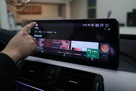 F34 3GT 차량에 12.3인치 안드로이드 모니터 과할까요? 노노~ 여기에 순정연동 엠비언트까지 실내 분위기 튜닝하기! / 중랑, 동대문, 광진구, 성동구