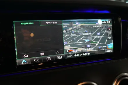 벤츠 C217 S63AMG S클래스쿠페 안드로이드 네비게이션, 블랙박스, 보조배터리 그리고 AMG핸들까지~ 한번에 교체하기! / 중랑, 동대문, 광진구, 성동구