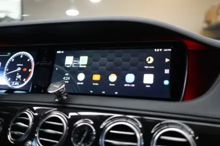 W222 16년식 S클래스에 순정HUD연동 안드로이드 시스템 장착하기~! / 중랑, 동대문, 광진구, 성동구