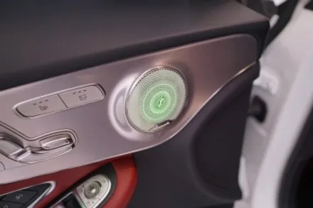 벤츠 21년식 W205 C클래스컨버터블 순정연동 엠비언트 송풍구와 부메스터 엠비언트 커버 장착하기! / 중랑, 동대문, 광진구, 성동구