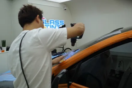 테슬라 모델Y 너무 잘어울리는 썬팅필름은 단언코 글라스틴트 입니다~! 1일 1대 장인시공 보여드릴께요~ / 중랑, 동대문, 광진구, 성동구