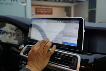 BMW F10 5시리즈 CIC 버전 12.3인치 안드로이드 올인원 장착하기! / 중랑, 동대문, 광진구, 성동구