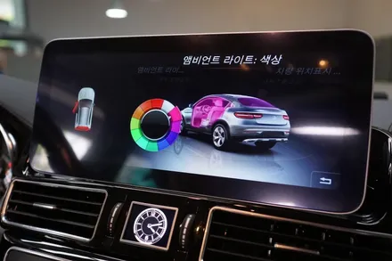 벤츠 W166 GLE쿠페 모니터부터 엠비언트 AMG핸들 그리고 세로그릴까지~! 컨버전시공 해드렸습니다. / 벤츠 / GLE-클래스 W166 / 서울 중랑구
