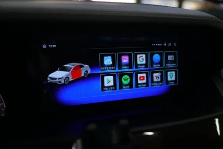 벤츠 W221 S500 저화질 순정모니터 를 10인치 고화질 안드로이드 올인원 모니터로 교체해 볼까요? / 중랑, 동대문, 광진구, 성동구