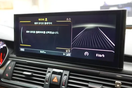 아우디A7  일체형 안드로이드 12.3인치 올인원 모니터 장착하기! 그리고 도심형 방음패키지 도 함께요! / 중랑, 동대문, 광진구, 성동구