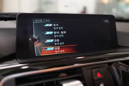 19년식 BMW 3GT 차량에 조그다이얼로 조절하는 순정스타일 엠비언트 + 회오리엠비언트 커버 시공해 드렸습니다! / 중랑, 동대문, 광진구, 성동구