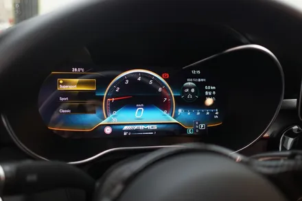 W205 C클래스 AMG 디지털콕핏 순정계기판 교체작업 해드렸어요! / 중랑, 동대문, 광진구, 성동구