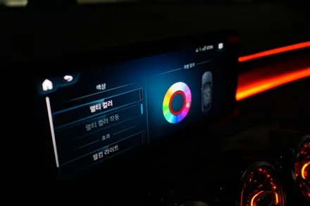 벤츠 W177 A클래스 순정형 멀티컬러 엠비언트 시공해 드렸습니다! / 서울 중랑