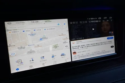 벤츠 W213 E53AMG 순정연동 안드로이드시스템! 그리고 AMG 카본핸들 시공해 드렸습니다! / 서울 중랑