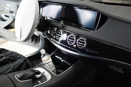 W222 16년식 S클래스에 순정HUD연동 안드로이드 시스템 장착하기~! / 중랑, 동대문, 광진구, 성동구