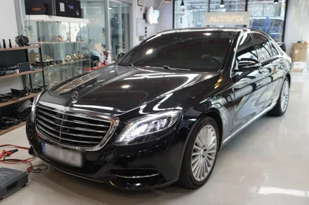 W222 16년식 S클래스에 순정HUD연동 안드로이드 시스템 장착하기~! / 중랑, 동대문, 광진구, 성동구
