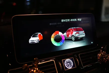 벤츠 W166 GLE 풀사이즈 모니터, 3D어라운드뷰, 엠비언트까지 풀시공 해드렸습니다~ / 중랑, 동대문, 광진구, 성동구