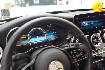 W205 C클래스 AMG 디지털콕핏 순정계기판 교체작업 해드렸어요! / 중랑, 동대문, 광진구, 성동구