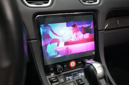 포르쉐 718 박스터 18년식 안드로이드 모니터 + 무스웨이 앰프 오디오 업그레이드해드렸습니다! / 서울 중랑