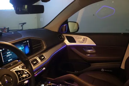 W167 GLE 350D 부메스터 엠비언트 스피커로 실내분위기 확~ 바꿔 봤습니다! / 중랑, 동대문, 광진구, 성동구