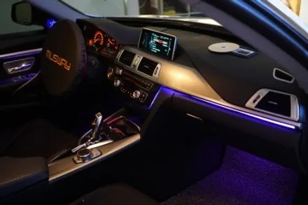 BMW 3GT 순정연동 9색 엠비언트 작업! 국내최초 스피커엠비언트 연동까지 했어요~ / 중랑, 동대문, 광진구, 성동구