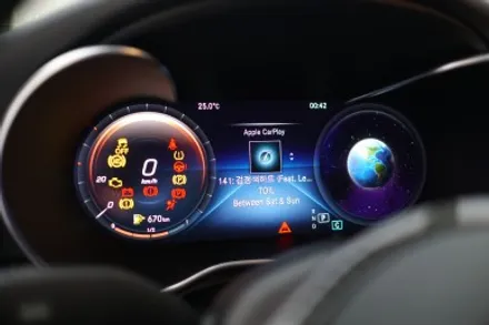 벤츠 W205 20년식 C클래스 차량에 최강만족도 디지털콕핏 계기판 시공했어요! / 중랑, 동대문, 광진구, 성동구