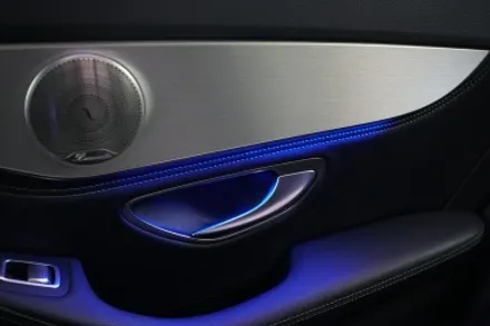 W205 C클래스 엠비언트 없는 옵션에 순정형 엠비언트 만들기~! 64색 엠비언트 송풍구와 부메스터트위터도 함께요!! / 중랑, 동대문, 광진구, 성동구