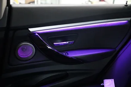 19년식 BMW 3GT 차량에 조그다이얼로 조절하는 순정스타일 엠비언트 + 회오리엠비언트 커버 시공해 드렸습니다! / 중랑, 동대문, 광진구, 성동구