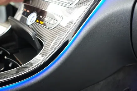벤츠 W205 C43AMG 엠비언트 없는 옵션에 64색멀티컬러 코딩으로 순정엠비언트 활성화 작업! / 중랑, 동대문, 광진구, 성동구