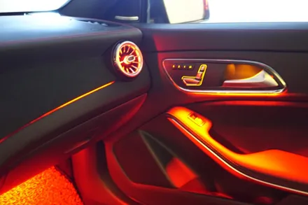 CLA 45AMG 이름만큼 실내도 화려하게 꾸며볼까요? 12색순정연동 엠비언트와 엠비언트 송풍구 작업했습니다! / 중랑, 동대문, 광진구, 성동구