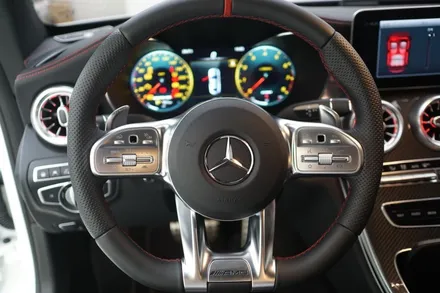 벤츠 C43AMG 쿠페에 너무나도 잘 어울리는 순정64색 연동 송풍구 엠비언트 장착기~! / 중랑, 동대문, 광진구, 성동구