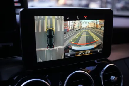 벤츠 W205 C클래스에 순정 레트로핏! 어라운드뷰 카메라 시공하기! / 중랑, 동대문, 광진구, 성동구