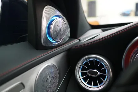 벤츠 C43AMG 순정 3색 엠비언트 연동 송풍구엠비언트 그리고 부메스터 전동트위터 작업 ! / 중랑, 동대문, 광진구, 성동구
