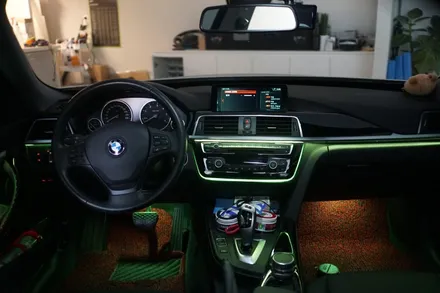 BMW 3GT, 3시리즈 순정화면에서 조작 가능한 순정형 엠비언트 장착하기~! / 중랑, 동대문, 광진구, 성동구