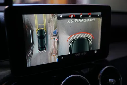 벤츠 W205 C클래스에 순정 레트로핏! 어라운드뷰 카메라 시공하기! / 중랑, 동대문, 광진구, 성동구